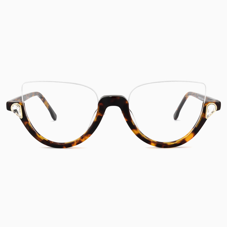 Eterlens│デザイン性が高いハーフリムメガネ