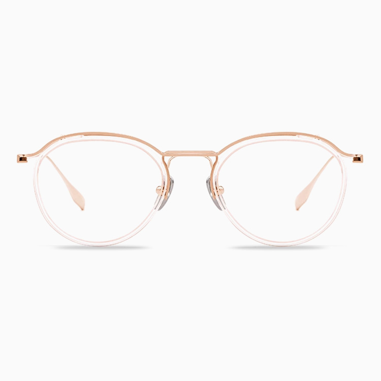 Eterlens｜ヴィンテージ風チタンメガネ｜度付き対応｜匠の技が光る1本