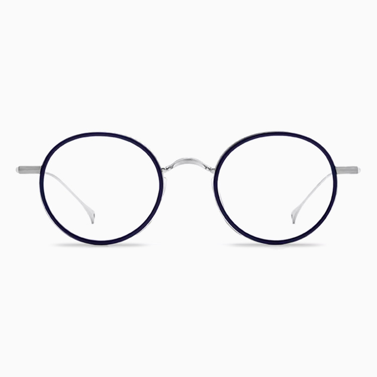 Eterlens｜高級感のあるS型鼻パッド彫刻模様メガネ｜度付き対応｜匠の技が光る一本