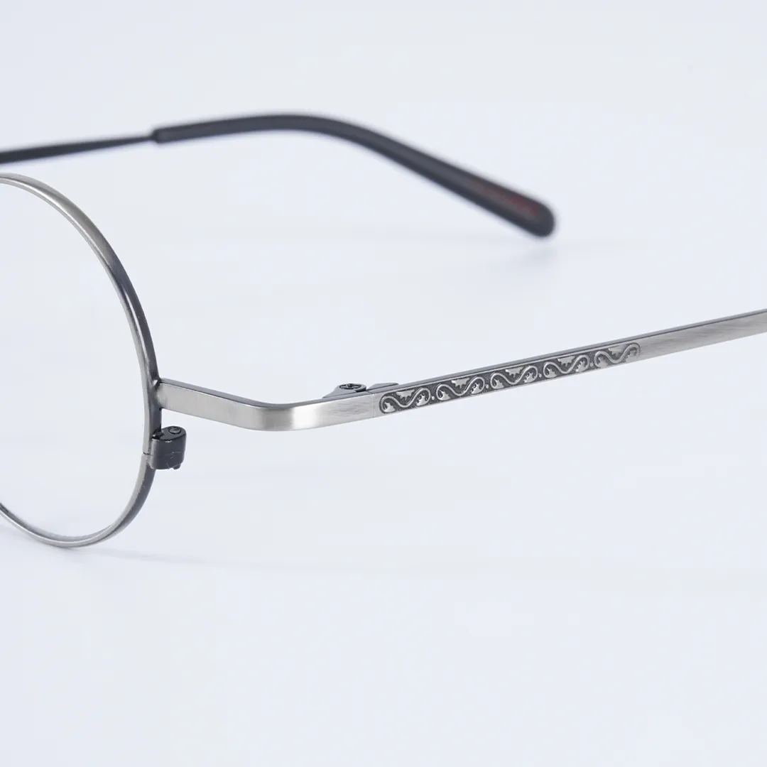 【クラシック・メタルラウンドメガネ】 ETERLENS | アート感溢れるレトロ知性派メガネ | 度付きレンズ対応 |超軽量 日本人の顔に馴染むデザイン