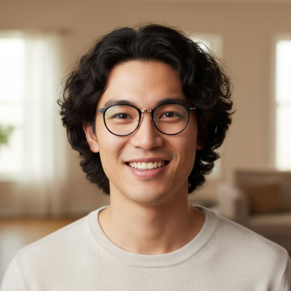 Eterlens | 9.5g レトロ風アセテートビッグフレームメガネ | スタイリッシュでエレガント