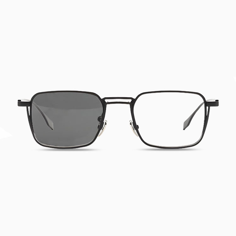 【調光・ブルーライトカット】Eterlens 老眼鏡 おしゃれ かっこいい メンズ| 超軽量メタル UVカット 1本3役 | レトロ スクエア型 運転用サングラス