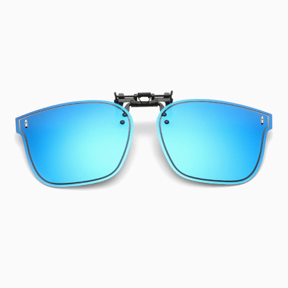 Eterlens｜ドライブ専用UVカット｜調光・偏光・眩しさ対策｜跳ね上げ式クリップオンサングラス