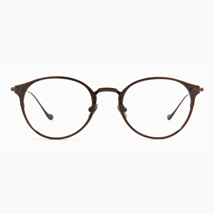 Eterlens｜レトロ風チタンメガネ｜度付き対応｜匠の技が光る一本