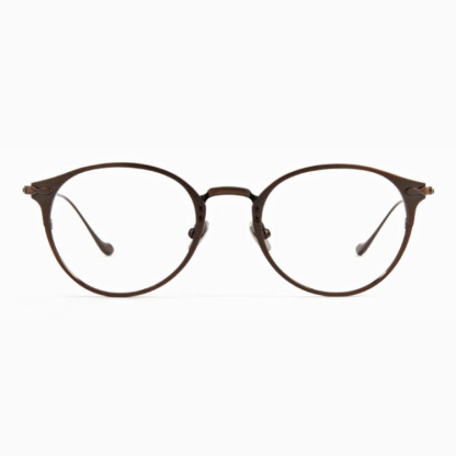 Eterlens｜レトロ風チタンメガネ｜度付き対応｜匠の技が光る一本
