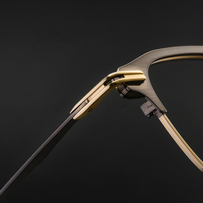 Eterlens｜芸能人愛用チタン製ブローメガネ｜度付き対応｜匠の技が光る一本