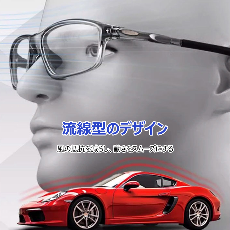 Eterlens 調光機能付き滑り止め多焦点老眼鏡-Eterlens