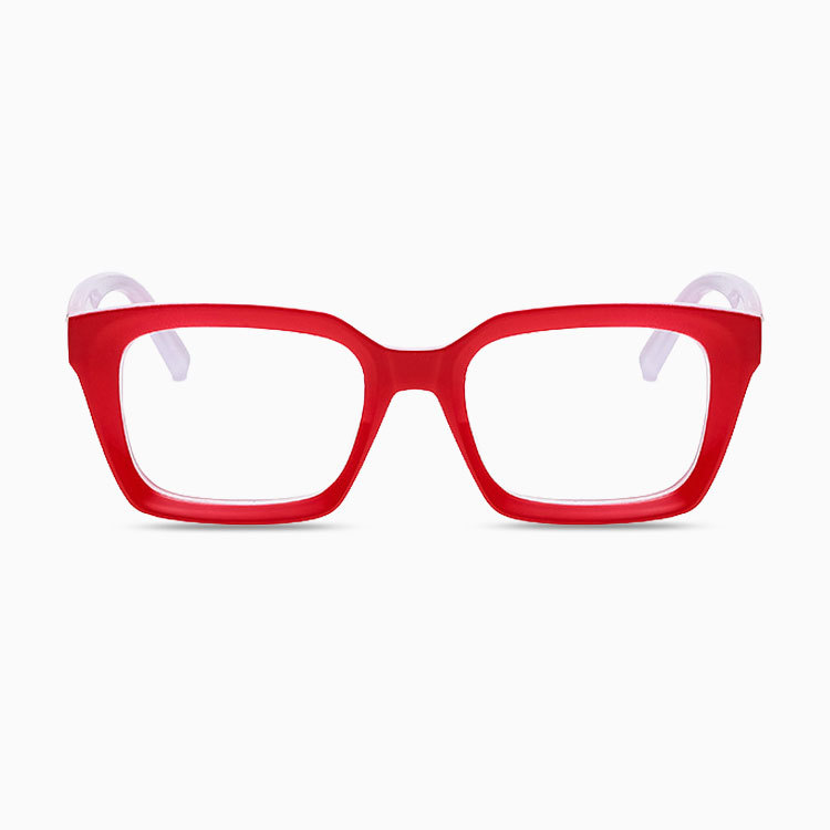 【小顔効果・太縁フレーム】Eterlens おしゃれなビッグフレーム老眼鏡｜クラシック 黒縁｜ブルーライトカット機能｜顔型カバー ｜ユニセックス