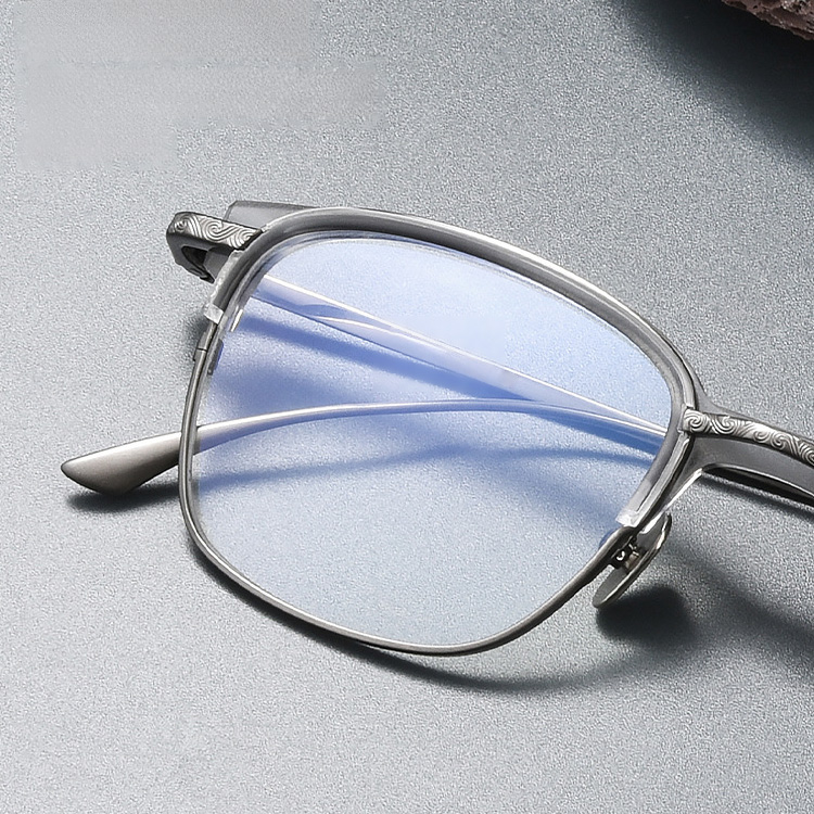 Eterlens｜超軽量チタンブローフレームメガネ｜度付き対応｜匠の技が光る一本