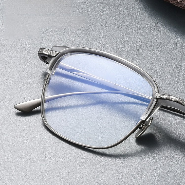 Eterlens｜超軽量チタンブローフレームメガネ｜度付き対応｜匠の技が光る一本