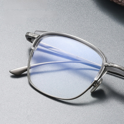 Eterlens｜超軽量チタンブローフレームメガネ｜度付き対応｜匠の技が光る一本