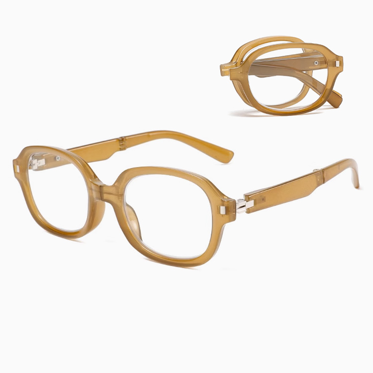 Eterlens｜欧米風オーバル型｜折りたたみ式 ブルーライトカット｜ファッション老眼鏡