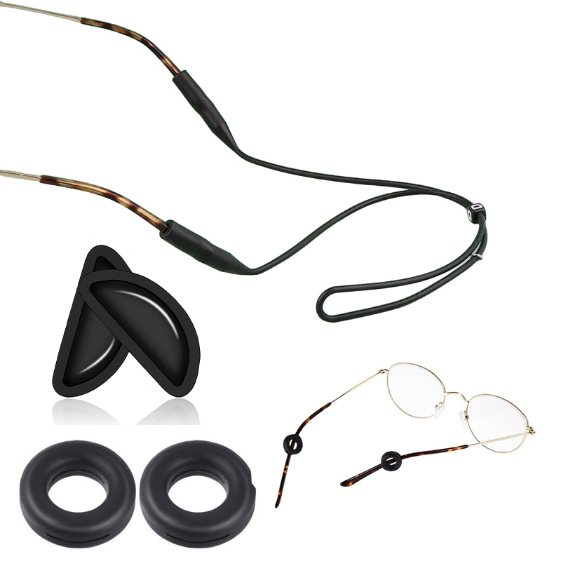 滑り止め付属品付きのスポーツ老眼鏡