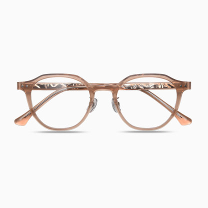 Eterlens | 16g レトロ風アセテートメガネ | 芯張りテンプル | オーダーメイド