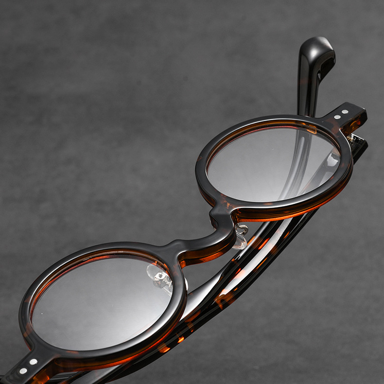 【超軽量14.6g・時の円環】Eterlens | 柔軟TR素材・極小ラウンド【Fashion-Round】| 鼻が痛くならない | アーティストの品格 メガネ |ストリート・ファッション - 商品画像 4/10 (Round RxRead