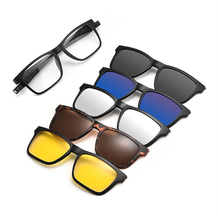 Eterlens｜包み込み型テンプル・磁気吸着偏光レンズ付き│ 度付き対応│ランニング・バスケットボール用スポーツメガネ