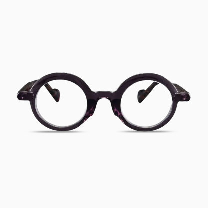 Eterlens レトロな丸型フレームのブルーライトカット老眼鏡