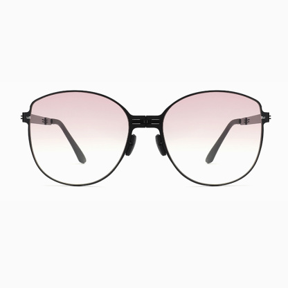 Eterlens｜軽量ビッグフレーム 素顔グラデーション｜折りたたみuv400｜ins風サングラス-Eterlens