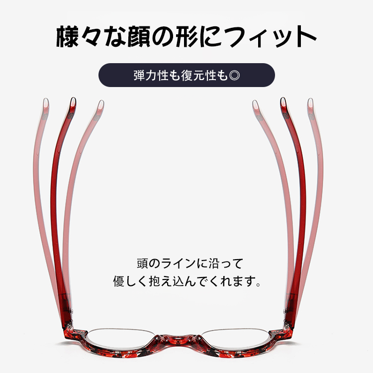 ラウンド型おしゃれシニアグラス | Round BlueGuard - 商品画像 5/13