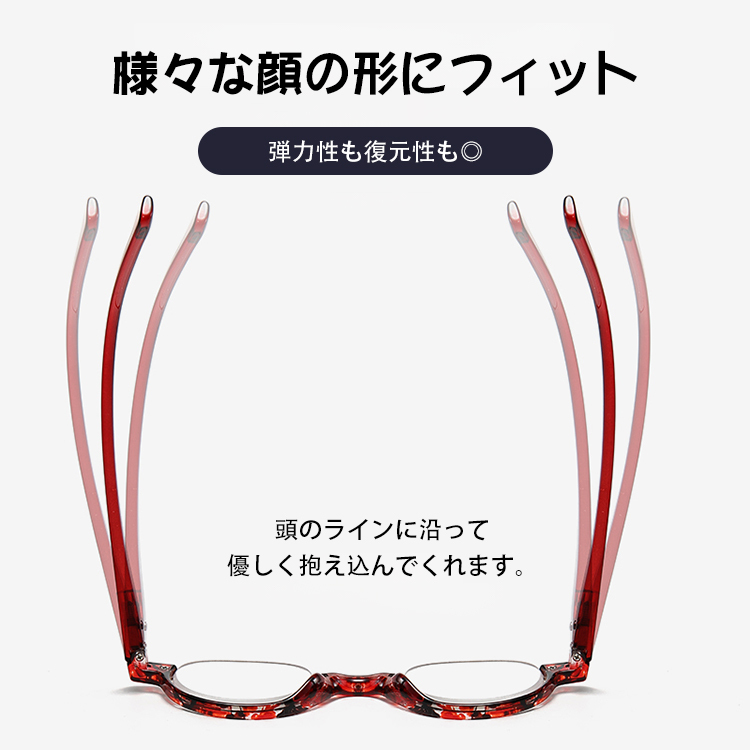 Eterlens ラウンド型おしゃれシニアグラス-Eterlens