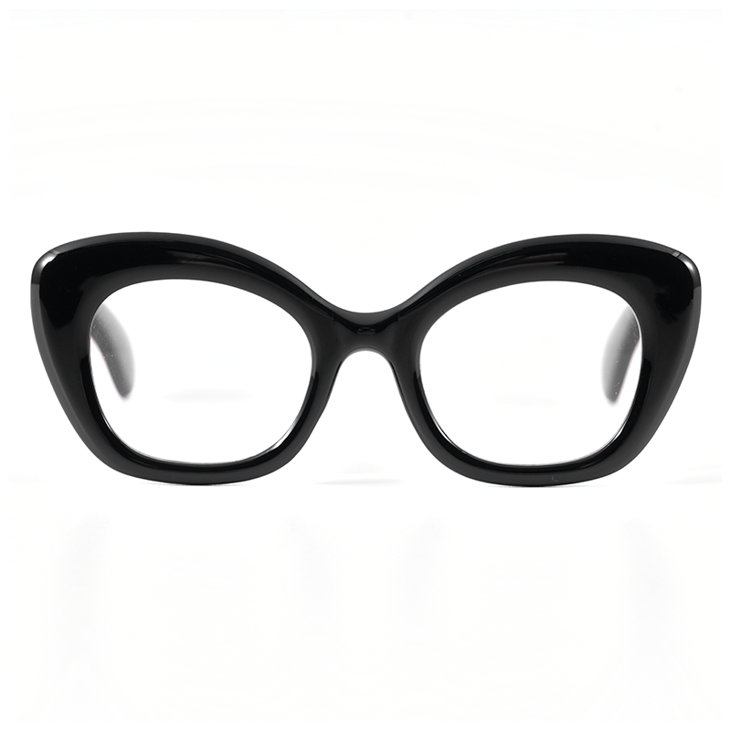【若見え・小顔効果】Eterlens フォックス型 老眼鏡 おしゃれ | 究極の小顔効果ビッグフレーム | 上品さ漂うレディース老眼鏡 商品画像 1
