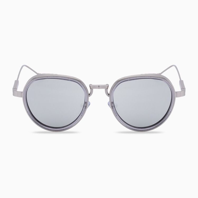 Eterlens|メタルオーバルフレーム|UV400|高級感漂うメンズサングラス-Eterlens