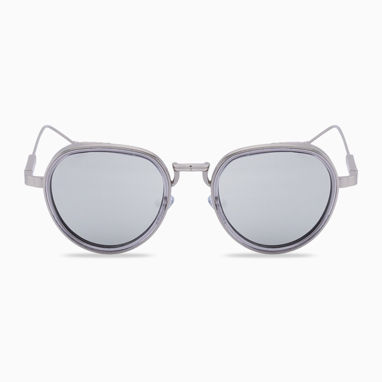 Eterlens|メタルオーバルフレーム|UV400|高級感漂うメンズサングラス-Eterlens