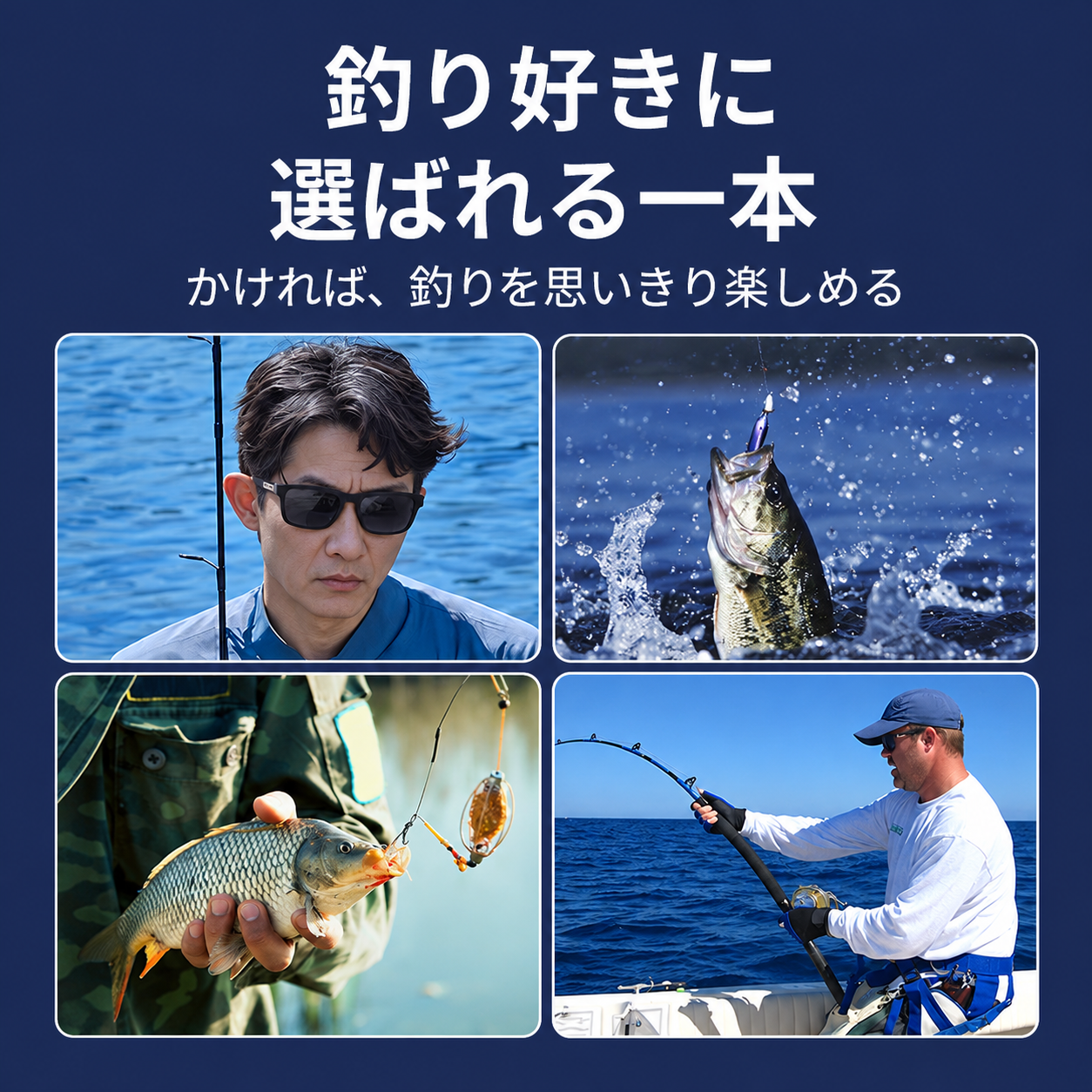 Eterlens │グレー偏光釣り用メガネ