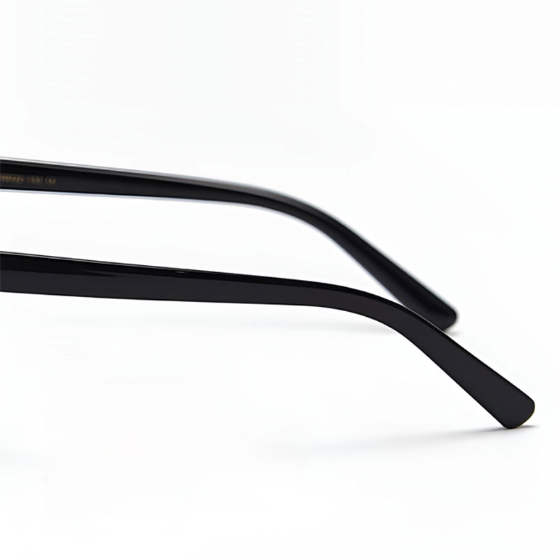 知性の窓レトロ風太セルフレームメガネ | クラシックな太セル | コーデしやすい | Wellington RxReady - 商品画像 10/13