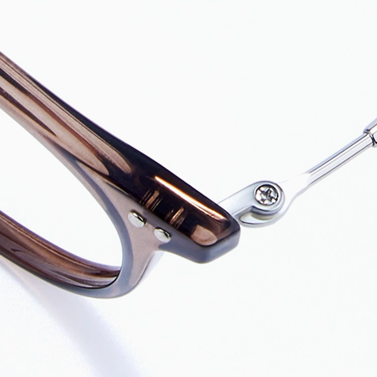 11g グラデーションチークレンズ｜ブルーライトカット｜おしゃれで若く見える老眼鏡 | Round BlueGuard - 商品画像 5/10