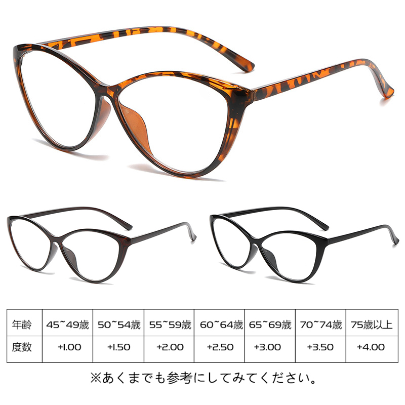 キャットアイ  欧米風キャッツアイのブルーライトカットメガネ | CatEye Photo - 商品画像 7/11