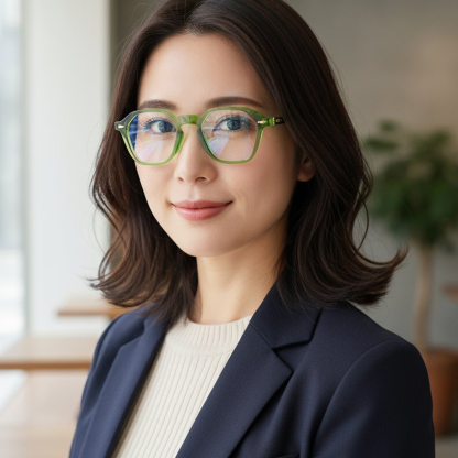 Eterlens｜リベット付き太縁メガネ｜クラシックな太セル｜オーダーメイド