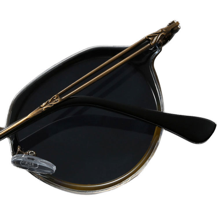 Eterlens｜デザイナーコレクション｜UV400 パンクスタイルメタルレトロサングラス-Eterlens