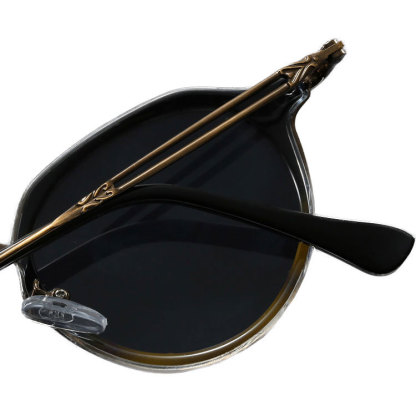 Eterlens｜デザイナーコレクション｜UV400 パンクスタイルメタルレトロサングラス-Eterlens