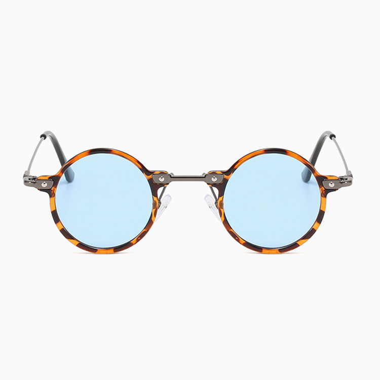 Eterlens 小さめの個性ラウンドフレーム|UV400|ヒップホップ風サングラス-Eterlens