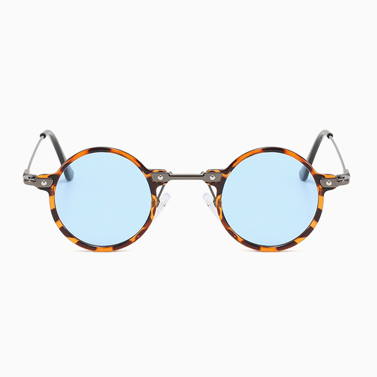Eterlens 小さめの個性ラウンドフレーム|UV400|ヒップホップ風サングラス-Eterlens
