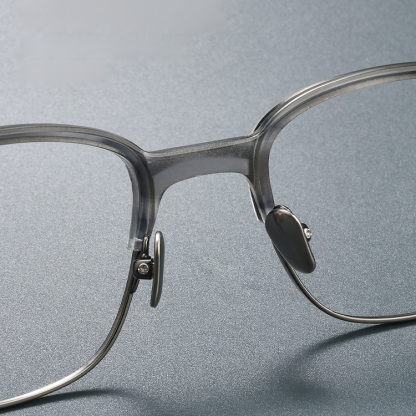 Eterlens｜超軽量チタンブローフレームメガネ｜度付き対応｜匠の技が光る一本