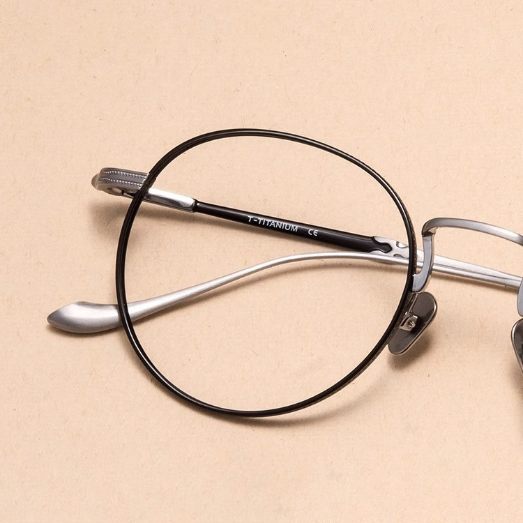 Eterlens｜デザイナーシリーズ超軽量チタンメガネ｜度付き対応｜レトロスタイル