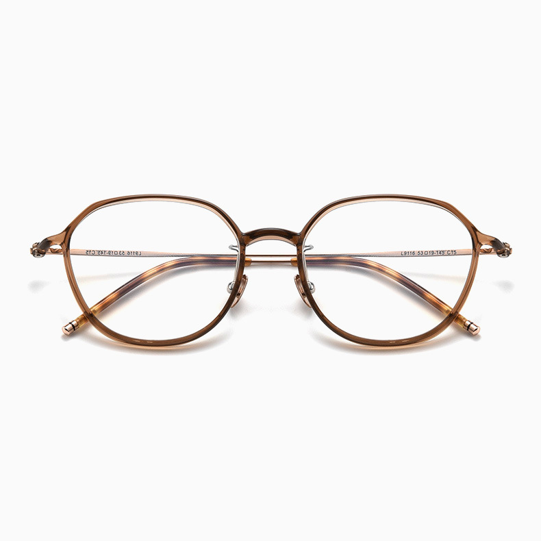 Eterlens｜超軽量エアチタンの小さめフレーム｜度付き対応｜レトロ風メガネ-Eterlens