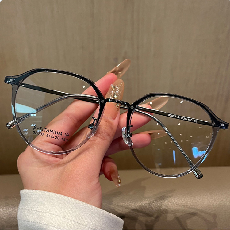 Eterlens｜超軽量ナチュラル風メガネ｜度付き対応｜レトロスタイル