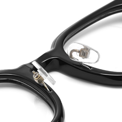 Eterlens｜ウェリントン型小さめフレームメガネ｜クラシックな太セル