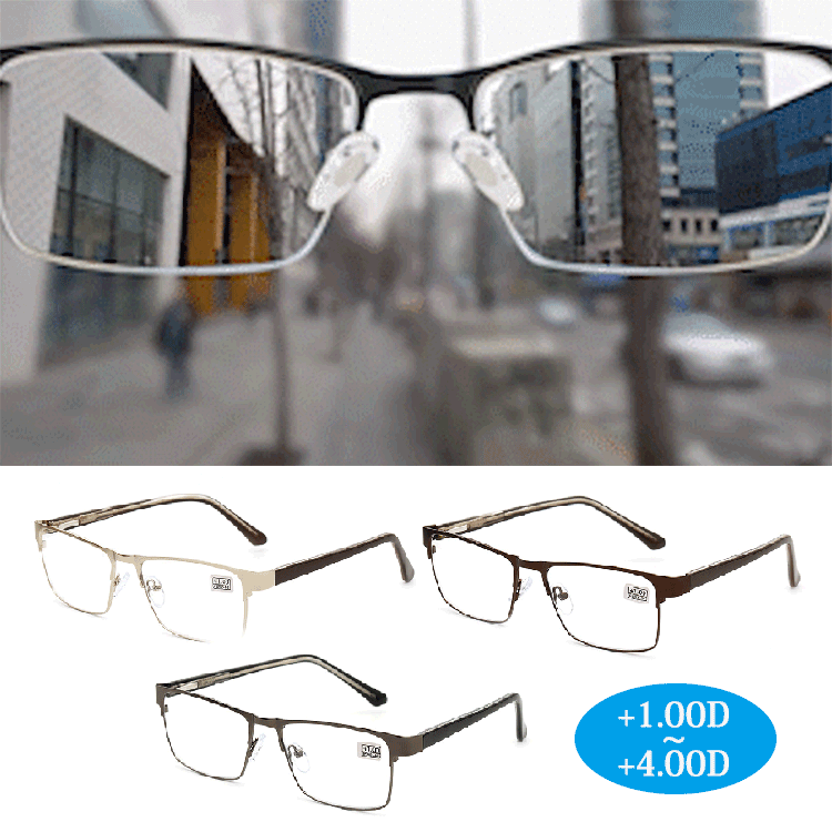 高級ブルーライトカット老眼鏡 | Square BlueGuard - 商品画像 3/9