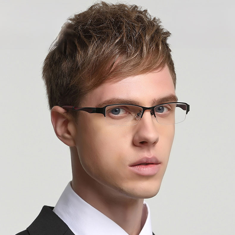 合金ハーフリム｜スポーツビジネススタイルメガネ | Square RxReady - 商品画像 4/12