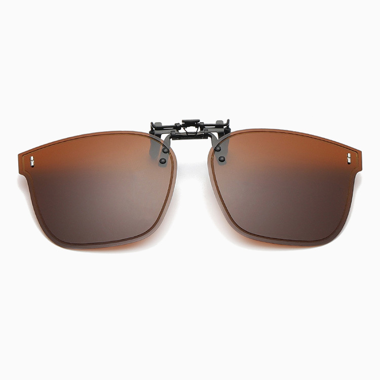 Eterlens｜ドライブ専用UVカット｜調光・偏光・眩しさ対策｜跳ね上げ式クリップオンサングラス