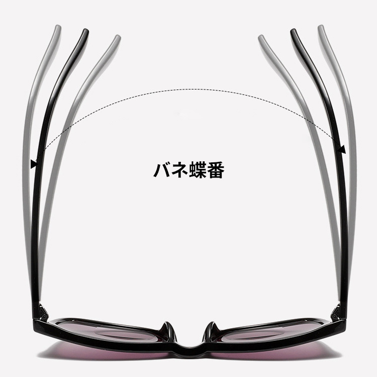 Eterlens｜グラデーションカラーレンズ女性用｜遠近両用 紫外線対策｜老眼鏡・サングラスの2in1-Eterlens