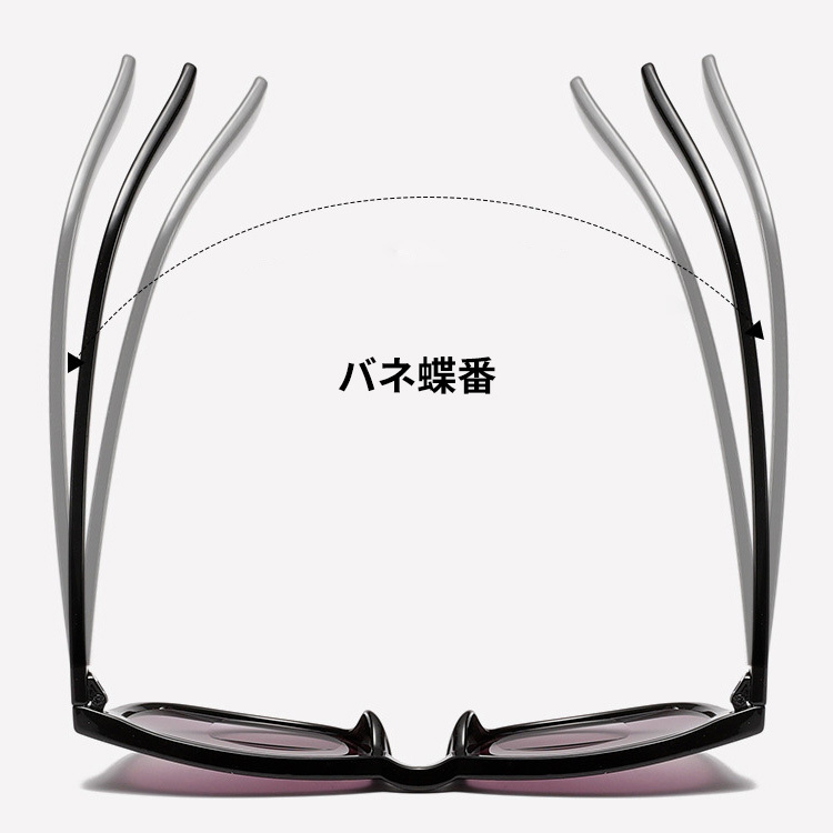 Eterlens｜グラデーションカラーレンズ女性用｜遠近両用 紫外線対策｜老眼鏡・サングラスの2in1-Eterlens