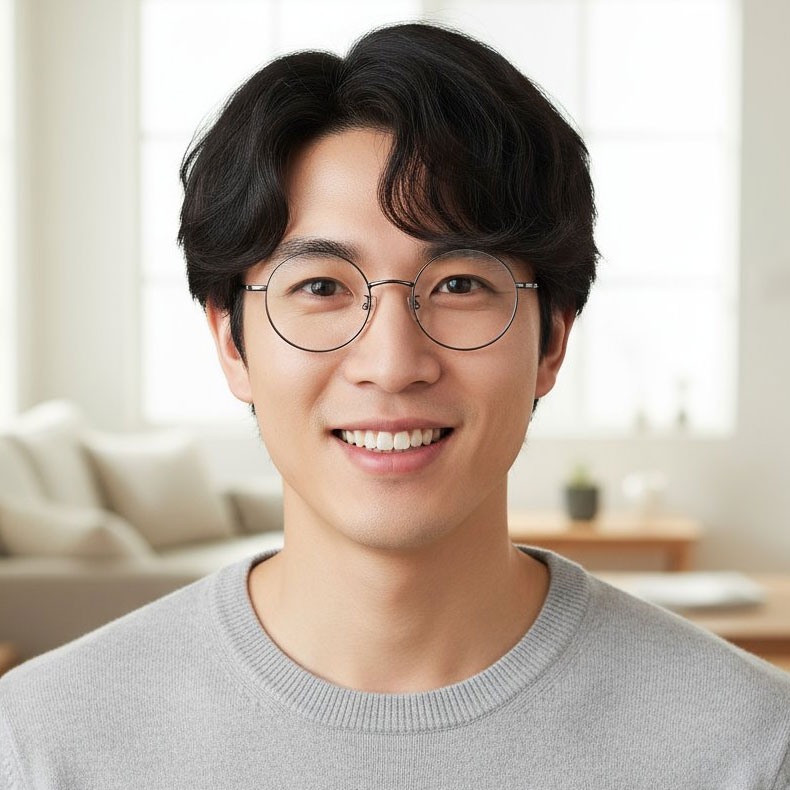 Eterlens 時の円環コレクション | 7g クラシックなレトロラウンドアメガネ | 軽量で快適