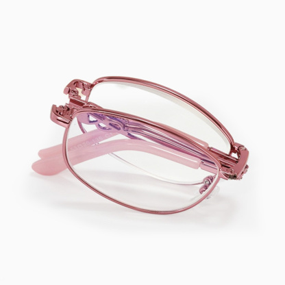 Eterlens｜エレガントなメタルフレーム｜折りたたみ  ブルーライトカット｜持ち運びやすい老眼鏡-Eterlens