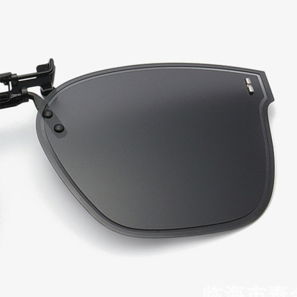 Eterlens｜ドライブ専用UVカット｜調光・偏光・眩しさ対策｜跳ね上げ式クリップオンサングラス