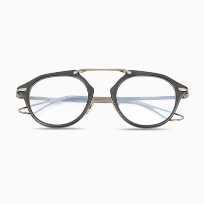 Eterlens｜華奢でレトロな六角形メガネ｜匠の技が光る一本 │オーダーメイド